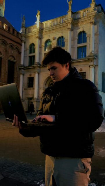 \gamemode 1 🪿⛏️ #gdansk #mapping #minecraft